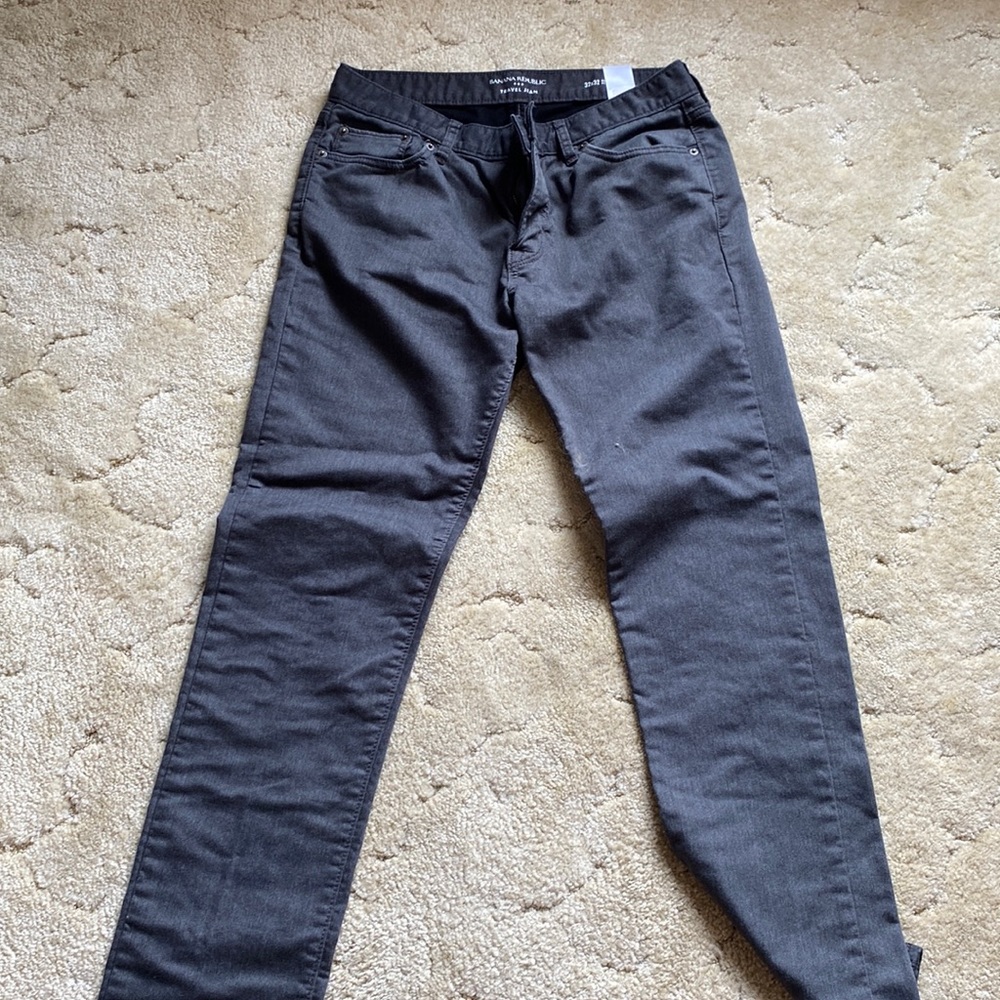 banana republic dark gray skinny jeans